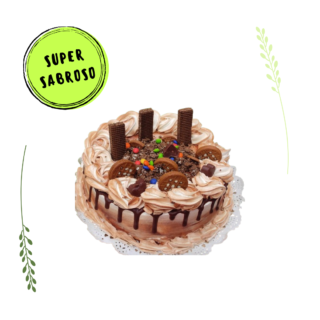 Key – Masa de chocolate, merengue y confituras