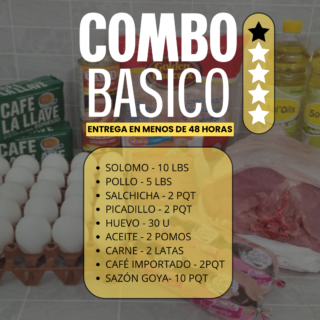 Combos de alimentos de envio a Cuba Placetas Villa Clara