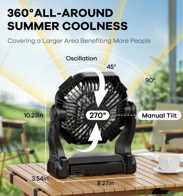 Ventilador de 10400 mAh - Imagen 3