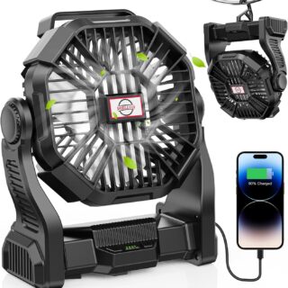 Ventilador de 10400 mAh